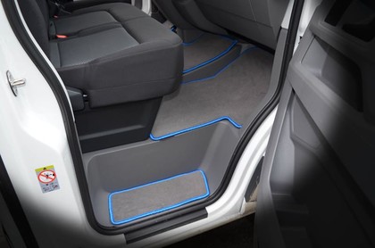 Ворсовые коврики на Volkswagen Crafter II 2016 - 2025 в Грозном