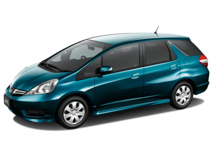 Ворсовые коврики на Honda Fit Shuttle 2011 - 2015 в Грозном