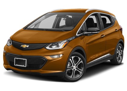 Ворсовые коврики на Chevrolet Bolt 2016 - 2023 в Грозном
