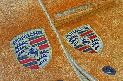 Ворсовые коврики на Porsche Macan 2013 - 2025 в Грозном