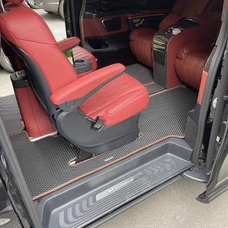 Ворсовые коврики на Mercedes V-класс (W447) 2014 - 2025 в Грозном