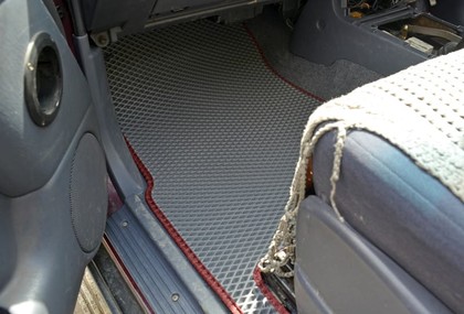 Ворсовые коврики на Toyota Land Cruiser Prado 90 1996 - 2002 в Грозном