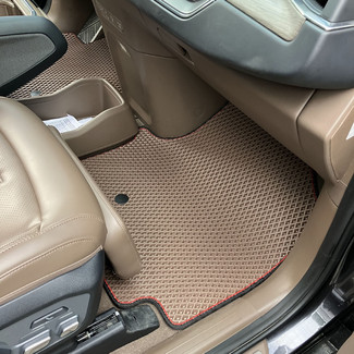 Ворсовые коврики на KIA EV9 2023 - 2025 в Грозном