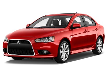 Ворсовые коврики на Mitsubishi Lancer X 2007 - 2017 в Грозном