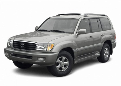 Ворсовые коврики на Toyota Land Cruiser 105 1998 - 2002 в Грозном