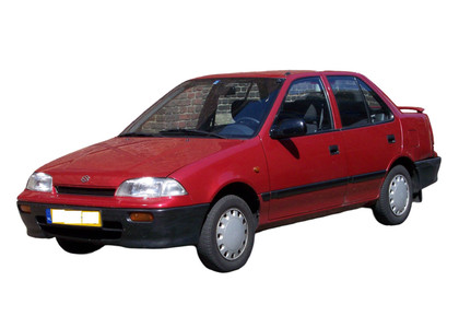 Ворсовые коврики на Suzuki Swift II Европа 1989 - 2004 в Грозном