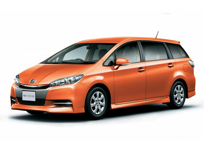 Ворсовые коврики на Toyota Wish II 2009 - 2017 в Грозном