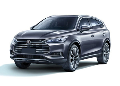 Ворсовые коврики на BYD Tang EV 2018 - 2025 в Грозном