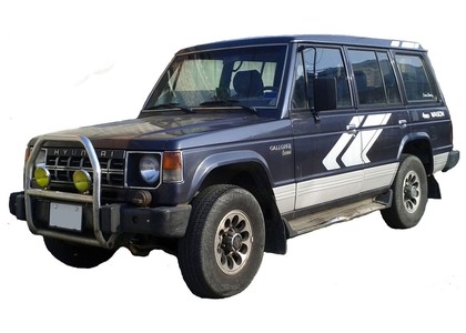 EVA коврики на Hyundai Galloper I 1991 - 1997 в Грозном
