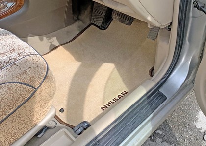 Ворсовые коврики на Nissan Bluebird Sylphy (G10) 2000 - 2006 в Грозном