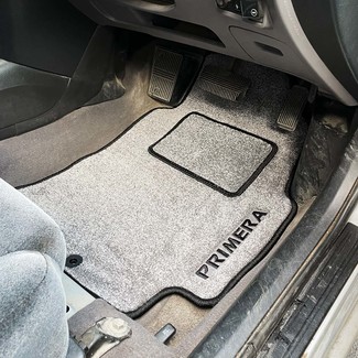 Ворсовые коврики на Nissan Primera (P12) 2001 - 2008 в Грозном