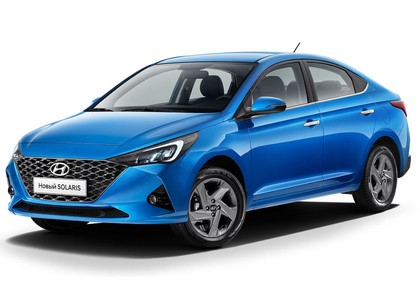 EVA коврики на Hyundai Solaris II 2017 - 2025 в Грозном