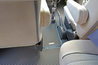 Ворсовые коврики на Mitsubishi Delica 4 1994 - 2007 в Грозном
