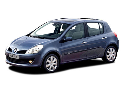 Ворсовые коврики на Renault Clio III 2005 - 2012 в Грозном