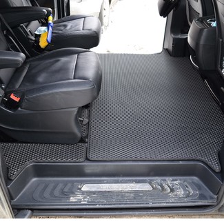 Ворсовые коврики на Mercedes V-класс (W447) 2014 - 2025 в Грозном
