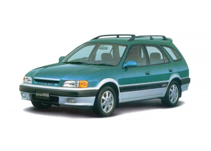 Ворсовые коврики на Toyota Sprinter Carib (E11) 1995 - 2002 в Грозном