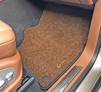 Ворсовые коврики на Porsche Cayenne II 2010 - 2018 в Грозном