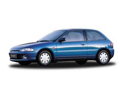 Ворсовые коврики на Mitsubishi Colt IV 1992 - 1996 в Грозном