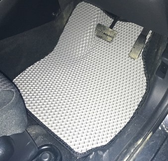 Ворсовые коврики на Honda Fit III 2013 - 2020 в Грозном