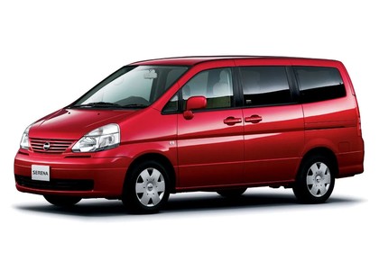 Ворсовые коврики на Nissan Serena (C24) 1999 - 2005 в Грозном