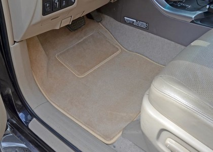 Ворсовые коврики на Toyota Land Cruiser Prado 120 2002 - 2009 в Грозном