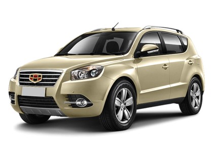 Коврики на Geely Emgrand X7 первый рестайлинг 2016 - 2018 в Грозном