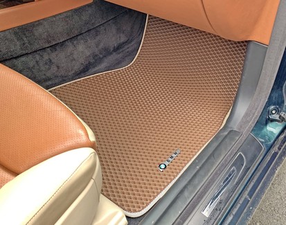 Ворсовые коврики на BMW 7 (E65/E66) 2001 - 2008 в Грозном