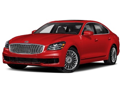 Ворсовые коврики на KIA K900 2018 - 2025 в Грозном