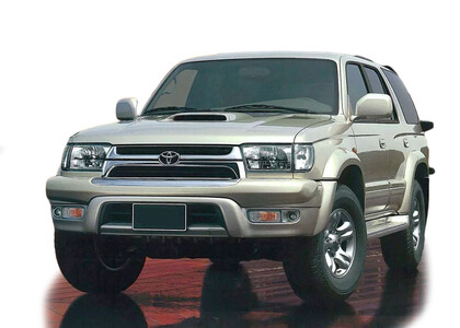 Ворсовые коврики на Toyota Hilux Surf III 1995 - 2002 в Грозном