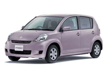 Ворсовые коврики на Toyota Passo I 2004 - 2010 в Грозном