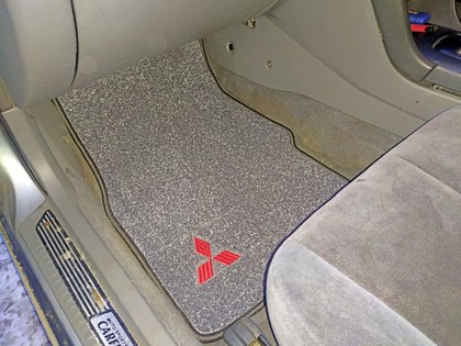 Ворсовые коврики на Mitsubishi Galant VIII 1996 - 2005 в Грозном