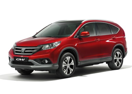 Ворсовые коврики на Honda CR-V IV 2012 - 2018 в Грозном